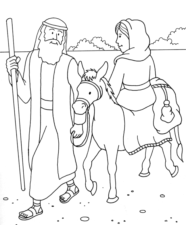 abraham y lot Colouring Pages (page 3)