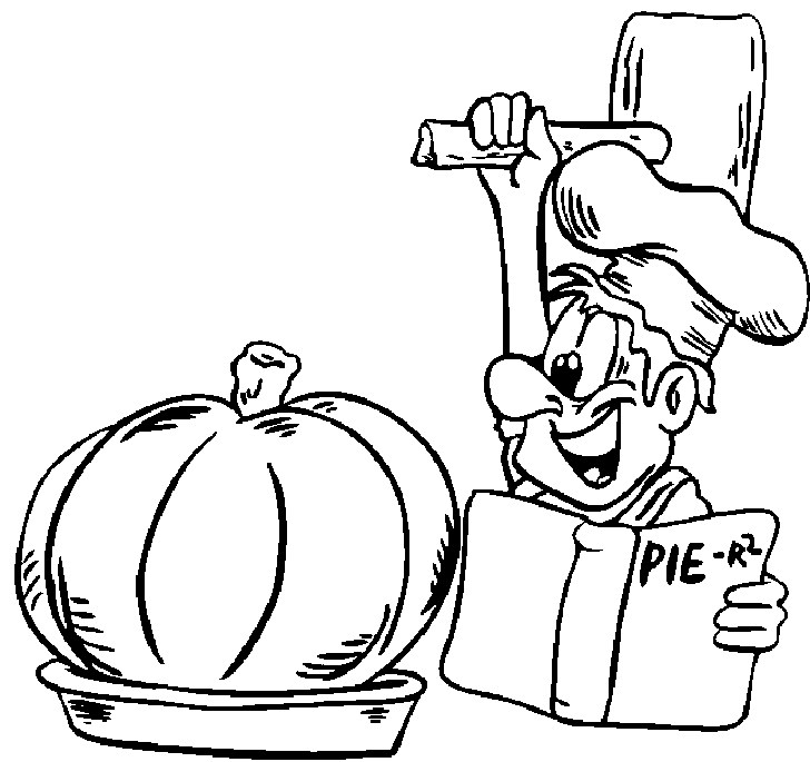 Thanksgiving Cooking Pie Coloring Pages Printables – Thanksgiving 