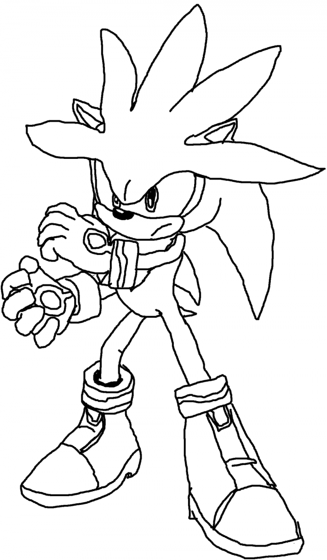 Shadow The Hedgehog Coloring Pages - Coloring Home