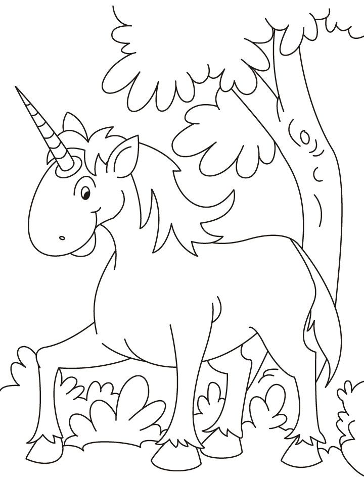 Unicorn Coloring Pages Download Free Fantasy Unicorn Coloring 
