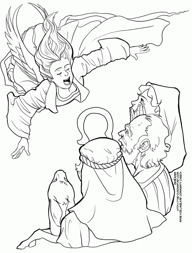 Advent Coloring Page - Shepherds by The-Z on deviantART