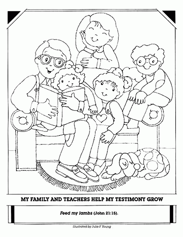 Obeying Your Parents Colouring Pages Coloring Home