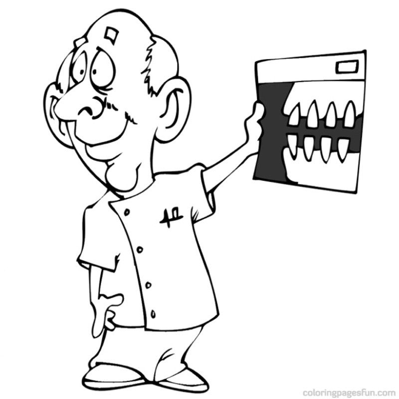 Printable Dental Coloring Pages For Kids Coloring Home