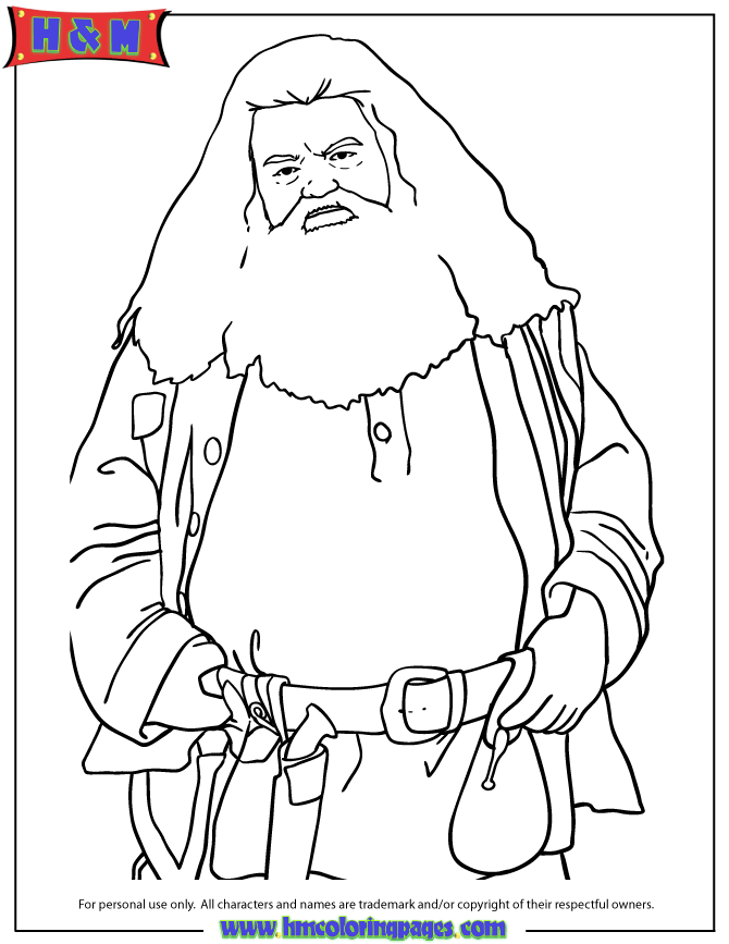hagrad Colouring Pages (page 2)