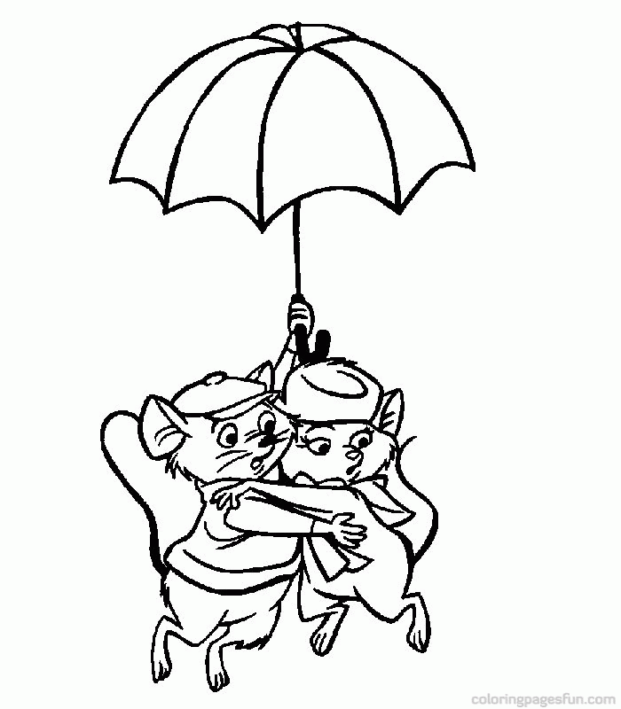 The Rescuers | Free Printable Coloring Pages