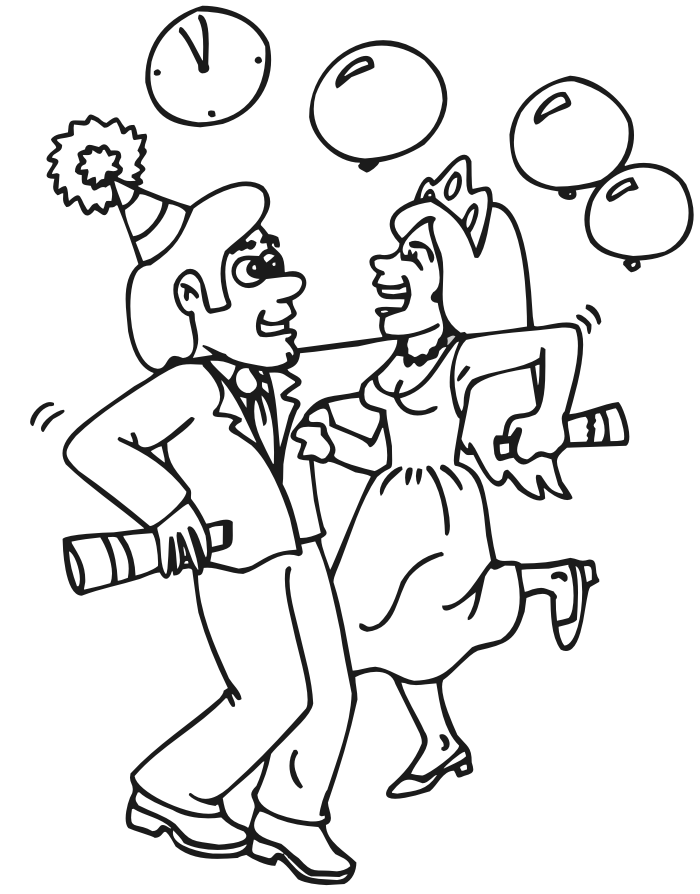 Dance Coloring Pages For Kids - Free Printable Coloring Pages 