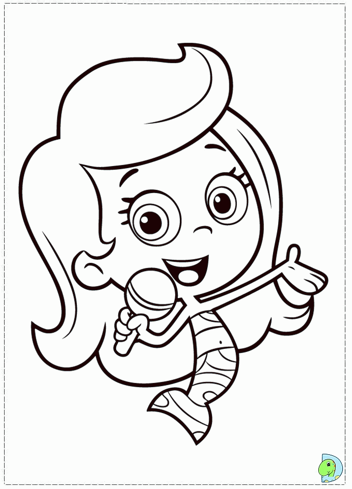 Bubble Guppies Pictures To Print Coloring Home