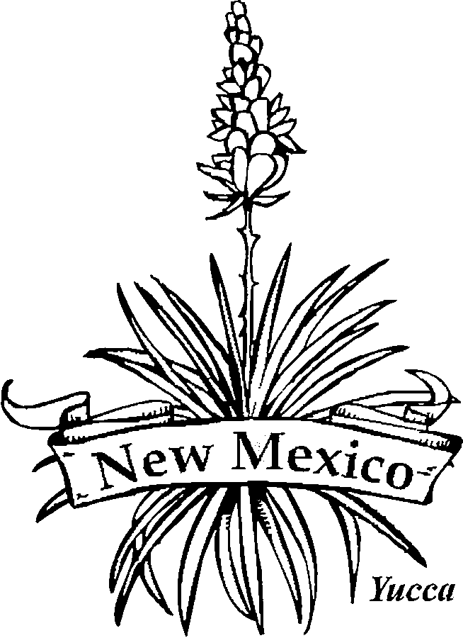 New Mexico Tree Coloring Page - Coloring Home