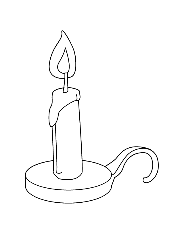 candle-coloring-sheet-coloring-home