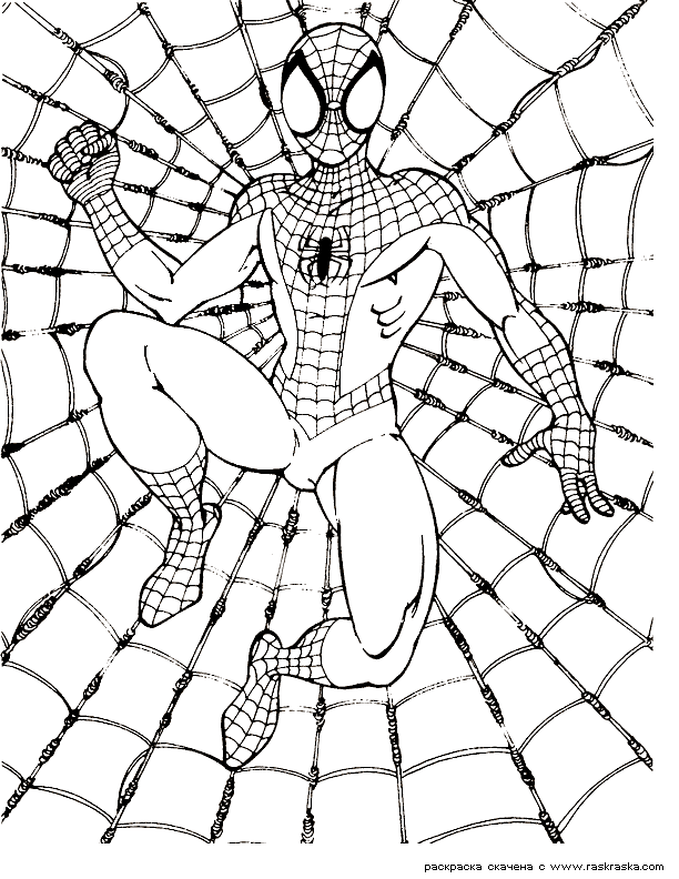 Spiderman Printable Coloring Pages 4 | Free Printable Coloring Pages