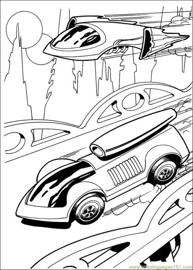 Wheels Printable Coloring Pages