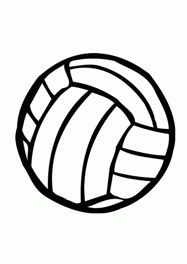Volleyball Coloring Pages Coloring Home