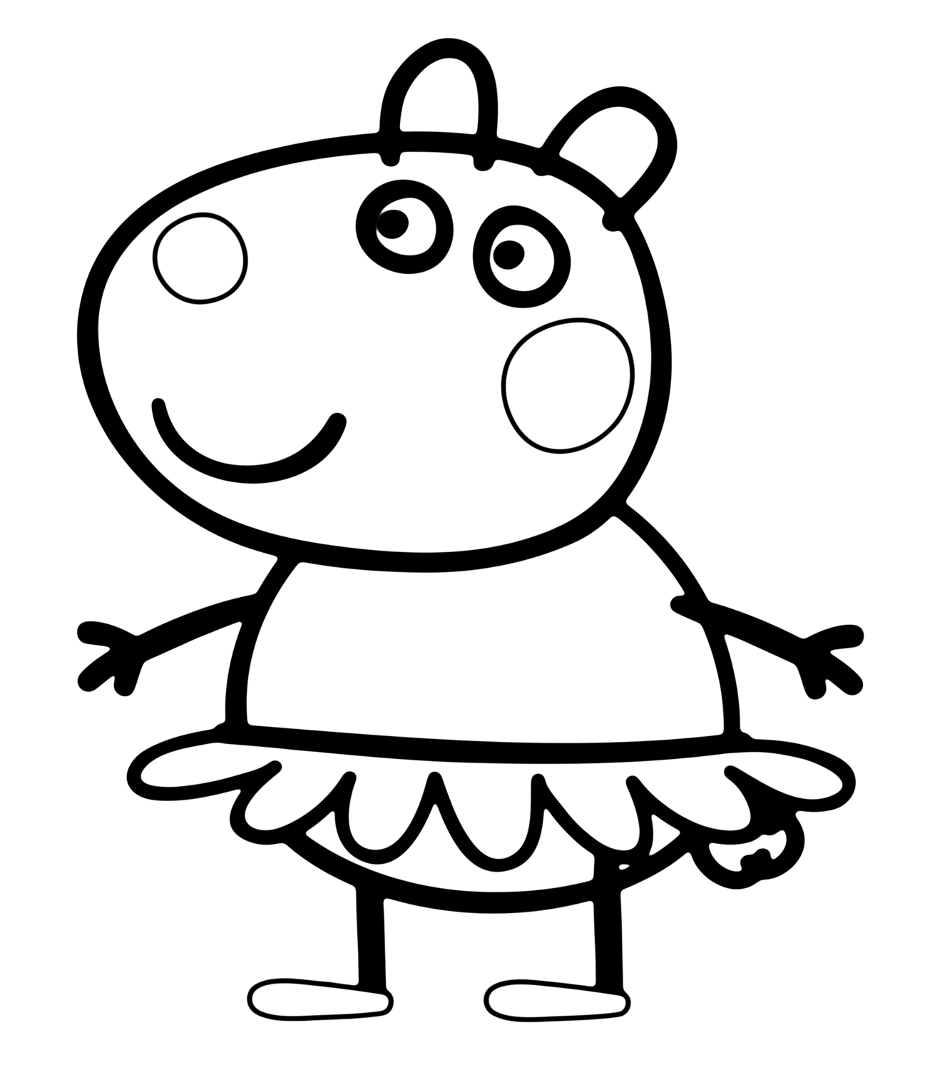 7 Pics of Pig Mask Coloring Page - Printable Pig Mask Template ...