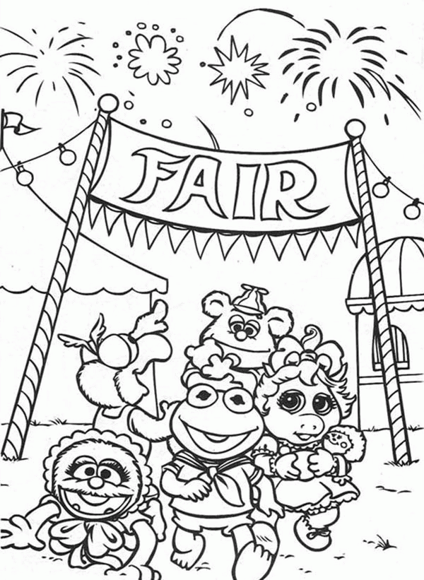 Free County Fair Coloring Pages Az Coloring Pages - Artscolors