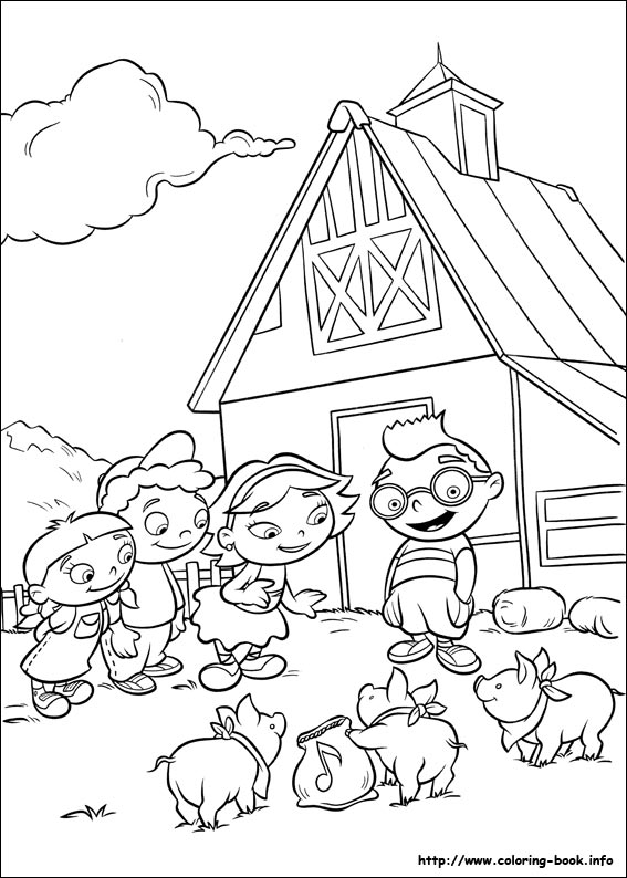 Little Einsteins coloring pages on Coloring-Book.info