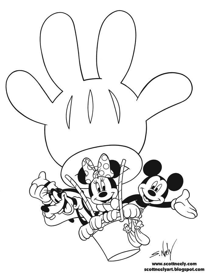 Mickey Mouse Clubhouse Coloring Page | Coloring Pages - AZ Coloring Pages | Mickey  coloring pages, Mickey mouse coloring pages, Disney coloring pages