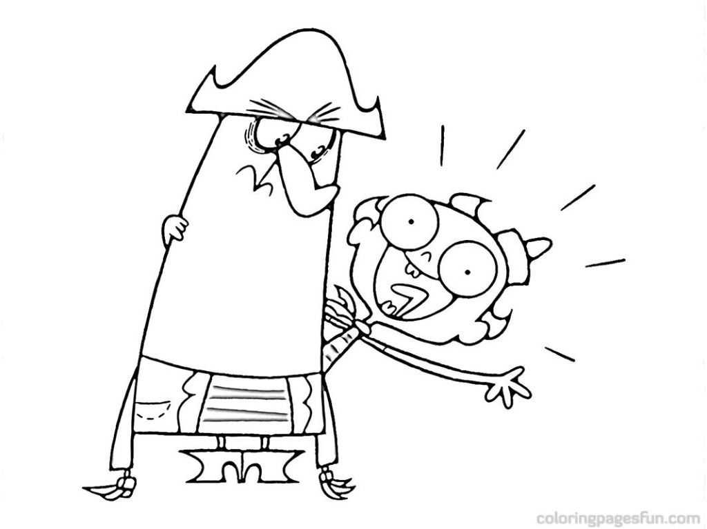Simple The Marvelous Adventure Of Flapjack Coloring Pages 
