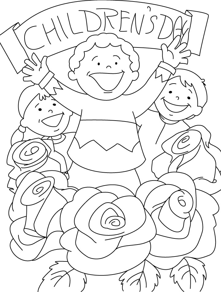 Childrens Day Coloring Pages | Download Free Childrens Day 