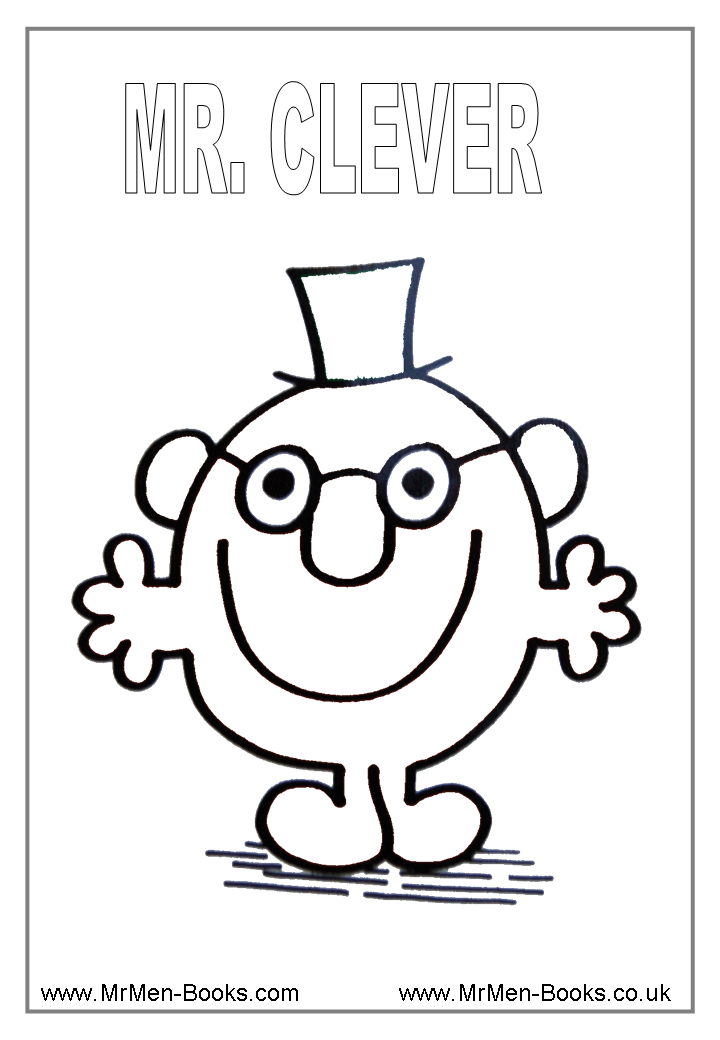 Mr Men Characters Colouring Pages Coloring Home