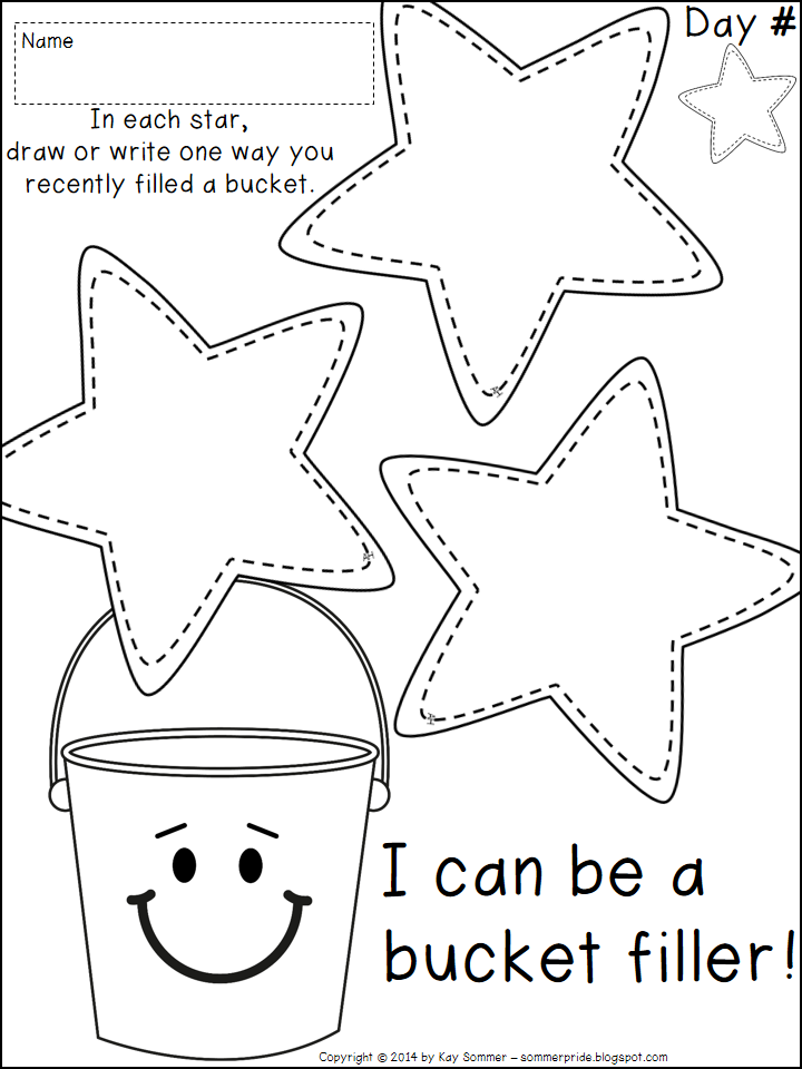 Bucket Filling Coloring Pages   Coloring Home