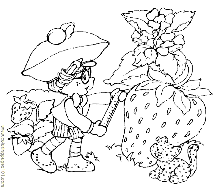 Coloring Pages Strawberryshortcake Coloring Pages 0001 (Cartoons 