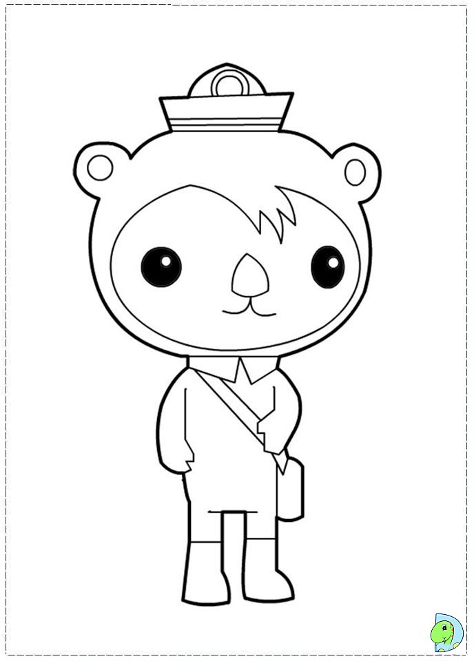 OCTONAUGHTS Colouring Pages