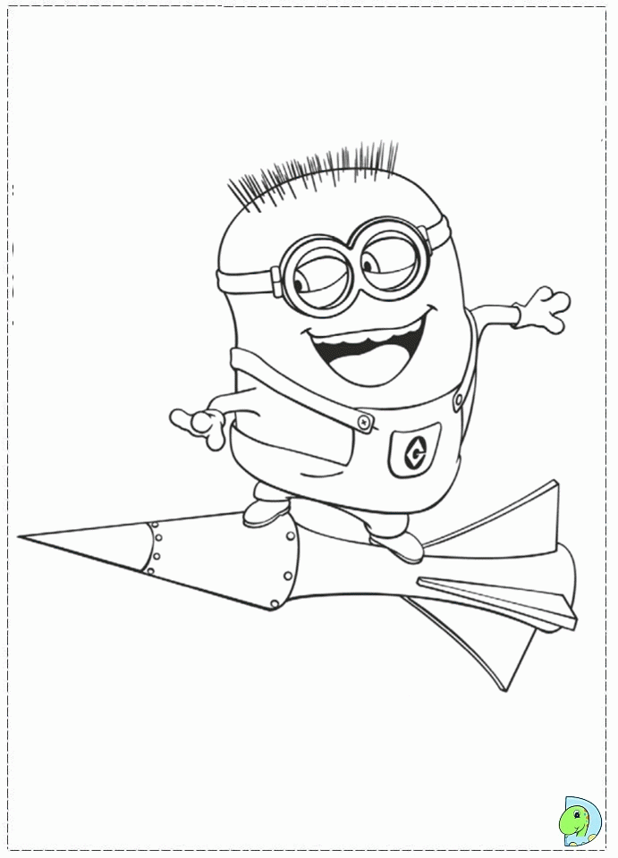 despicable me minions Coloring Pages | HelloColoring.com 