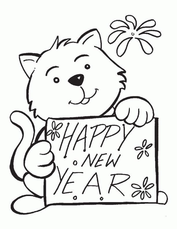 Happy New Year Coloring Pages Best Coloring Pages For vrogue.co