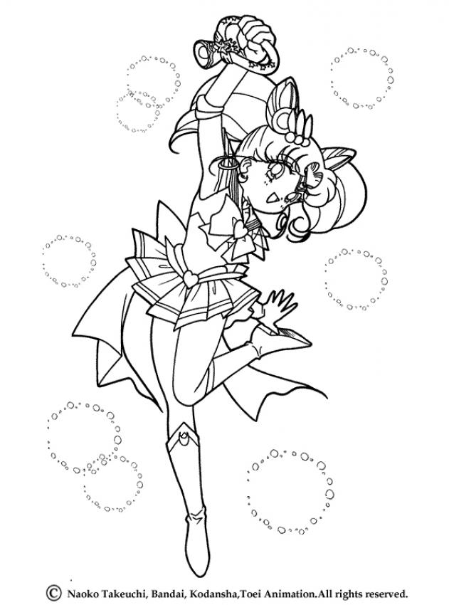 SAILOR MOON coloring pages - Sailor Moon dancing