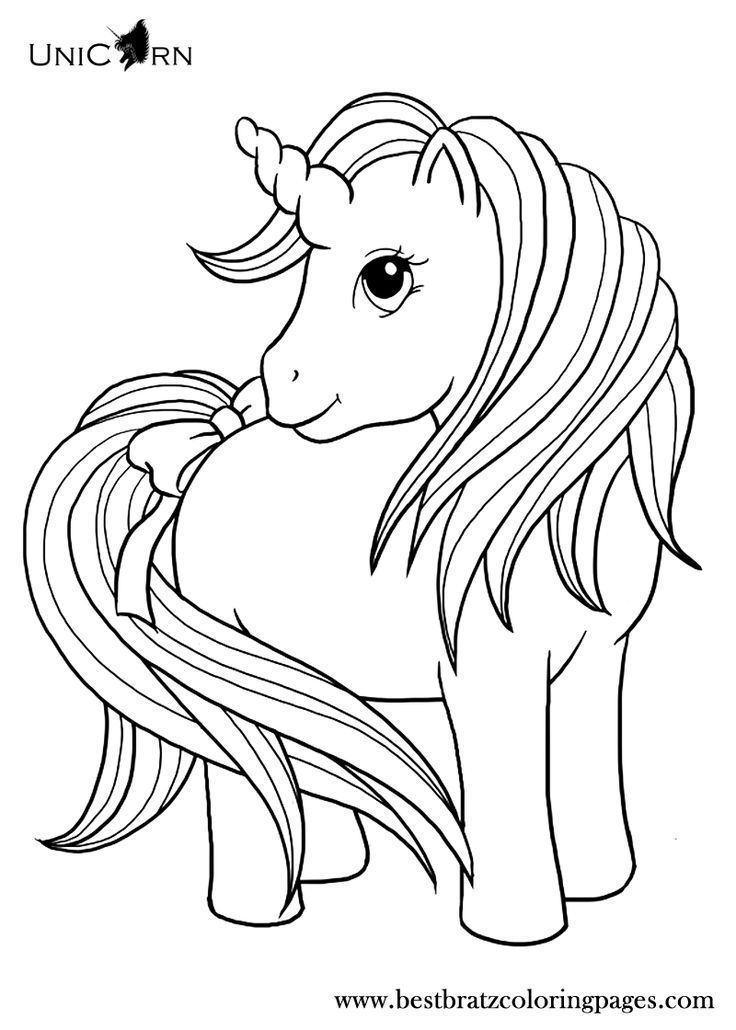 Unicorn Coloring Pages For Kids   Coloring Home