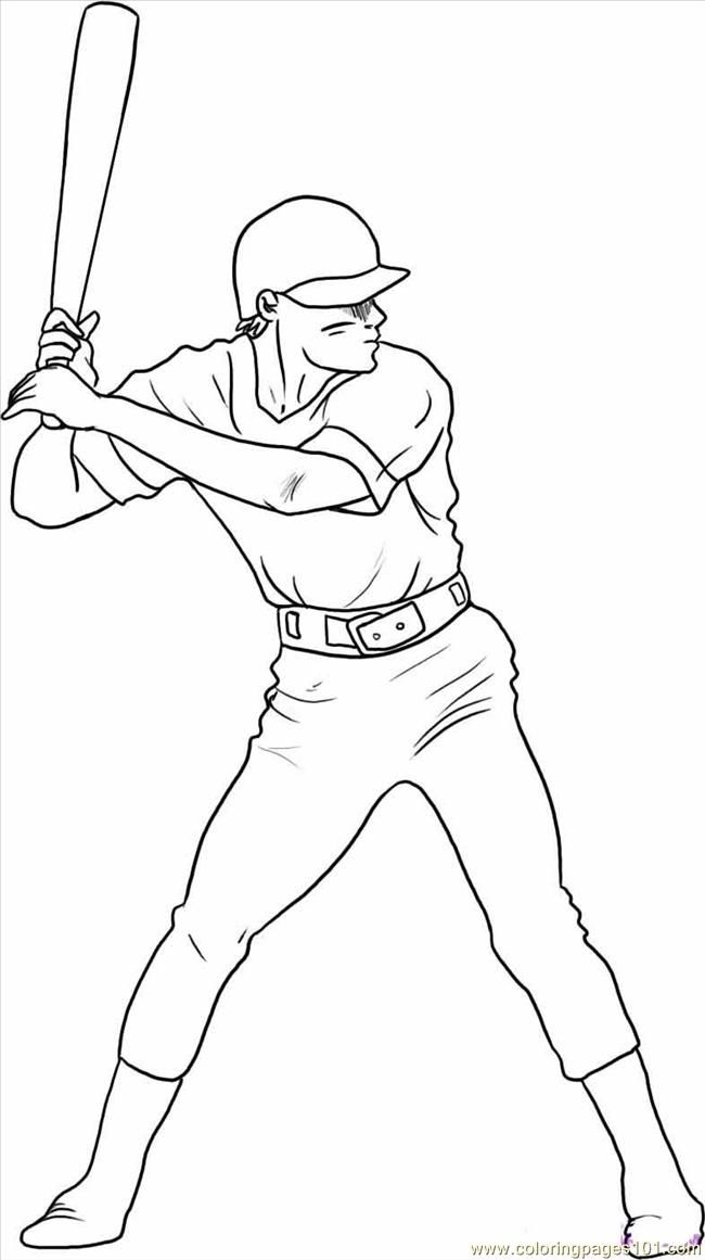 Baseball Coloring Pages For Kids Printable Coloring Home