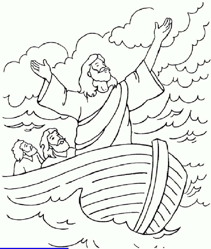 jesus calms the sea | Sunday School ideas