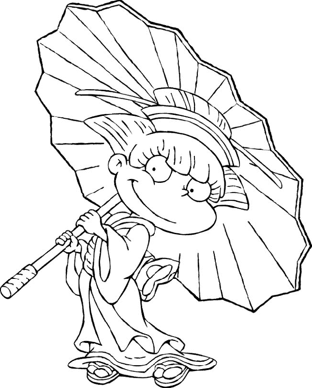 Rugrats Angelica Coloring Pages | download free printable coloring 