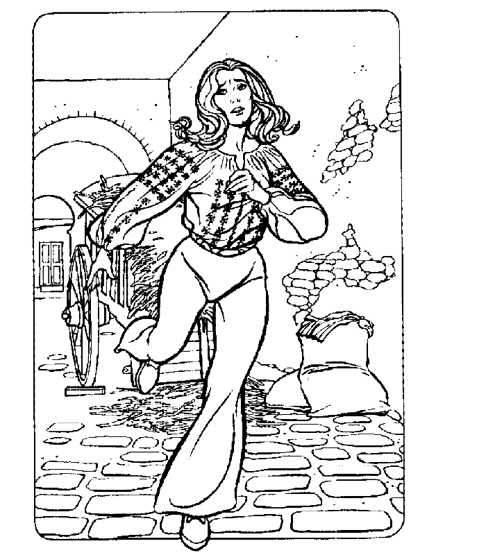 o indiana jones Colouring Pages