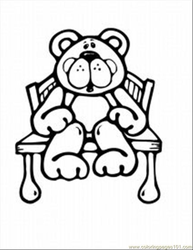Coloring Pages Polar Bear Coloring Pages 1 Med (Cartoons > Little 