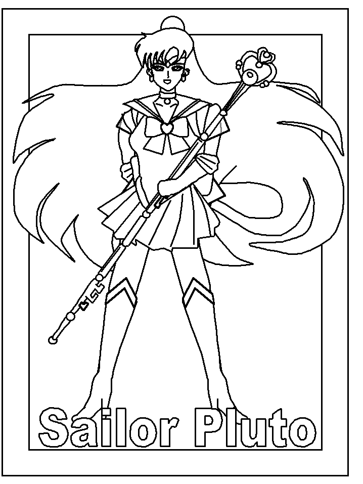 Anime Coloring Pages Printable - Coloring Home