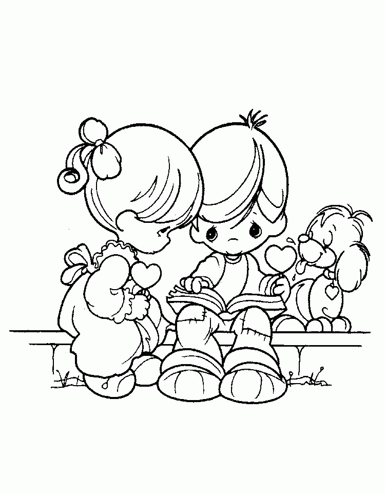 Coloring Pages Precious Moments - Coloring Home