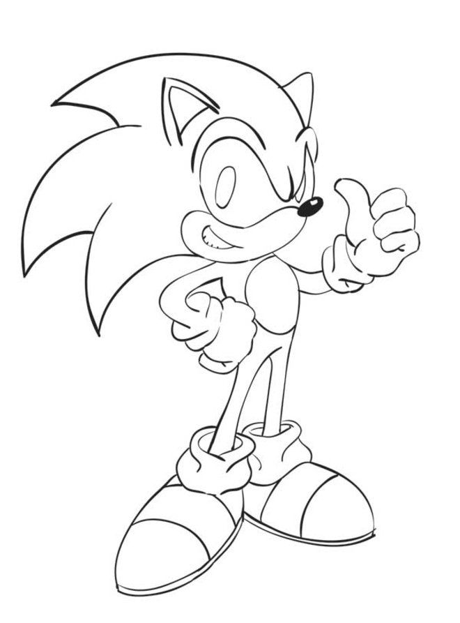 Sonic coloring pages | Sonic | color printing | #18 | Coloring 