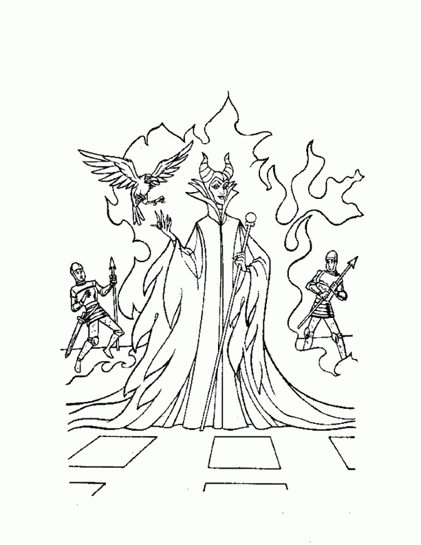 Disney Sleeping Beauty coloring pages. List