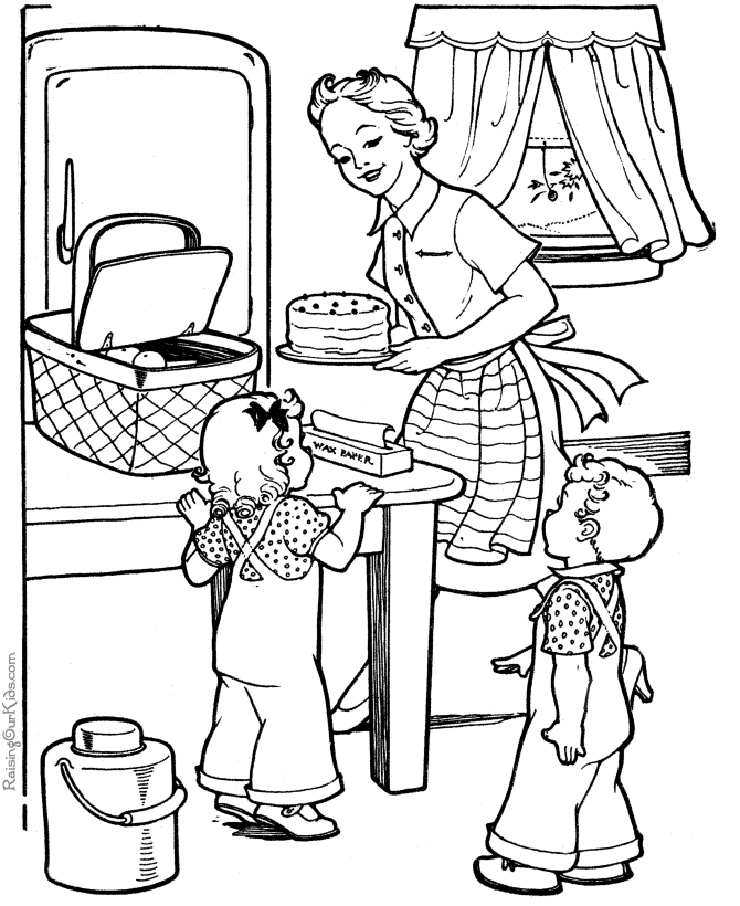 Grandparents Day Coloring Pages - Coloring Home