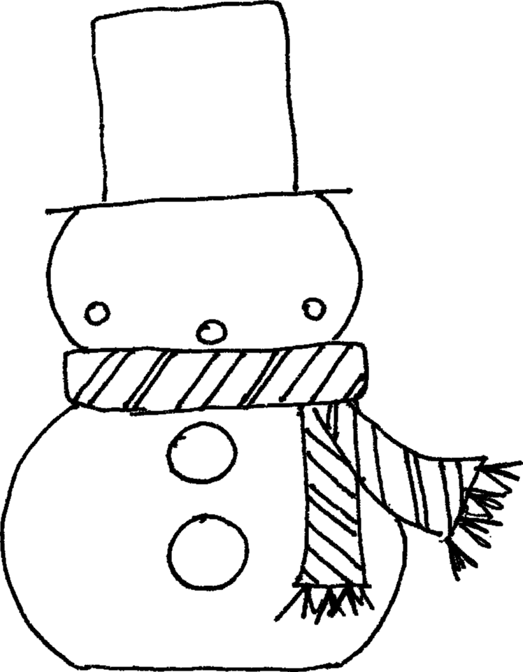 printable christmas tree coloring picture