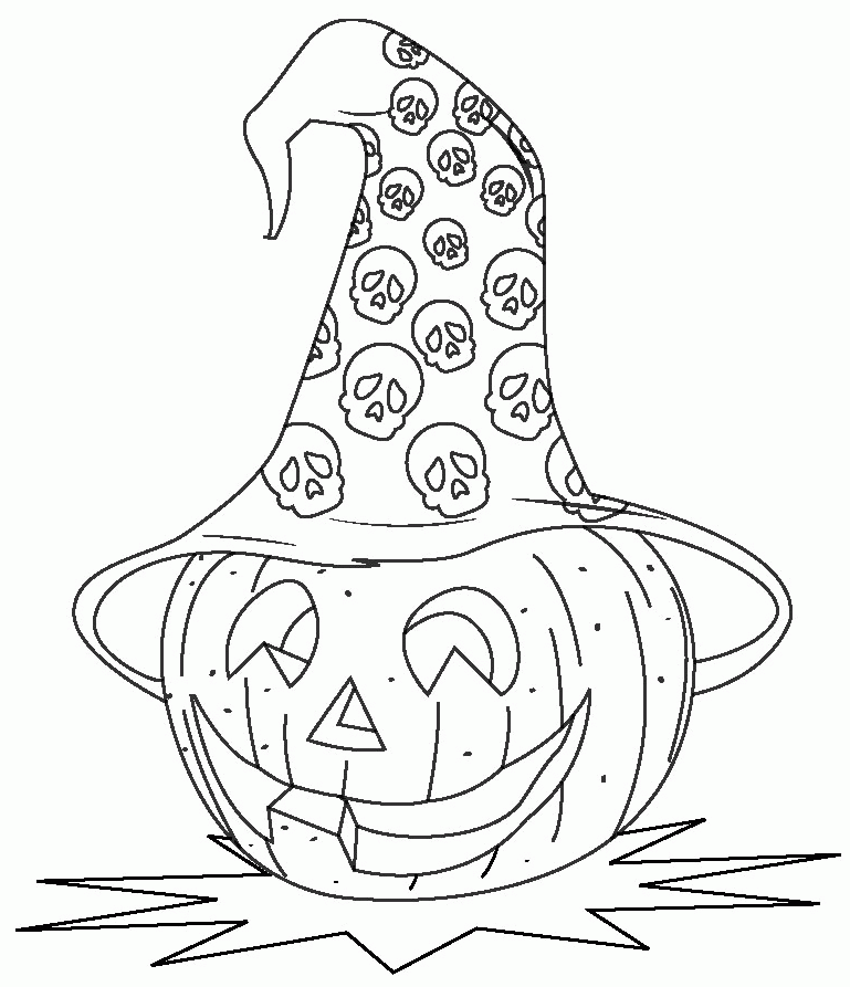 halloween coloring contest pages - photo #30