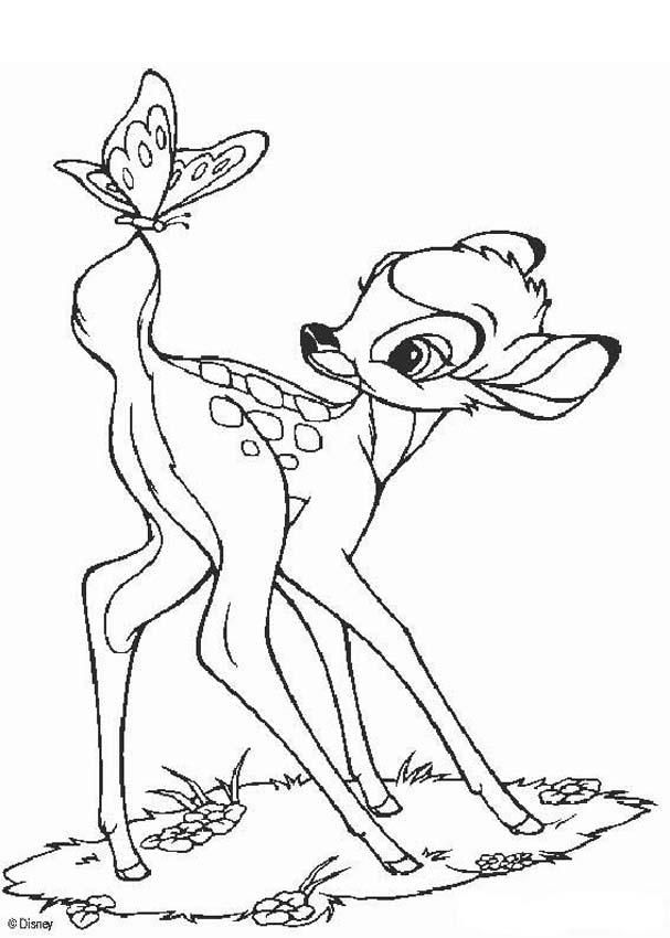 BAMBI zum Ausmalen - Bambi 34