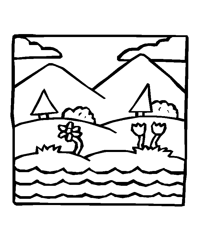 Day 3 creation Colouring Pages