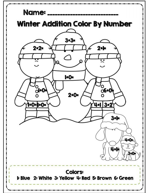 color-by-number-winter-worksheets-coloring-home