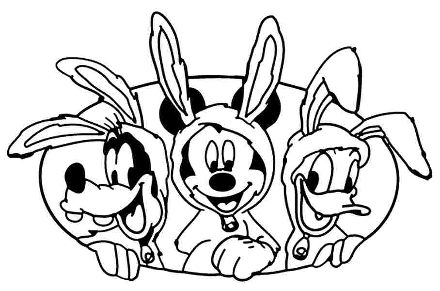 Printable Free Cartoon Disney Goofy Colouring Pages For Kids & Boys #