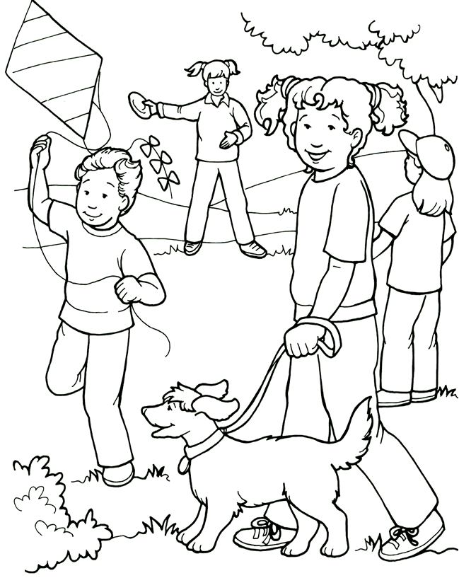 Free dog coloring pages printable | coloring pages for kids 