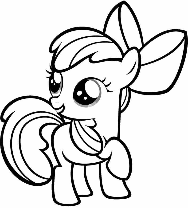 My Little Pony Rainbow Dash Coloring Pages - Coloring Home