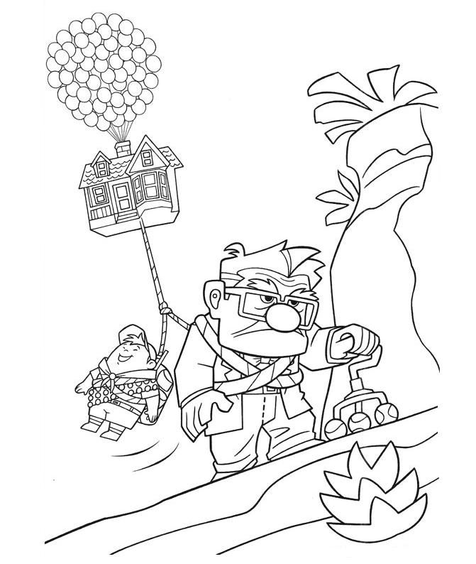 Disney Pixar Coloring Pages - Coloring Home