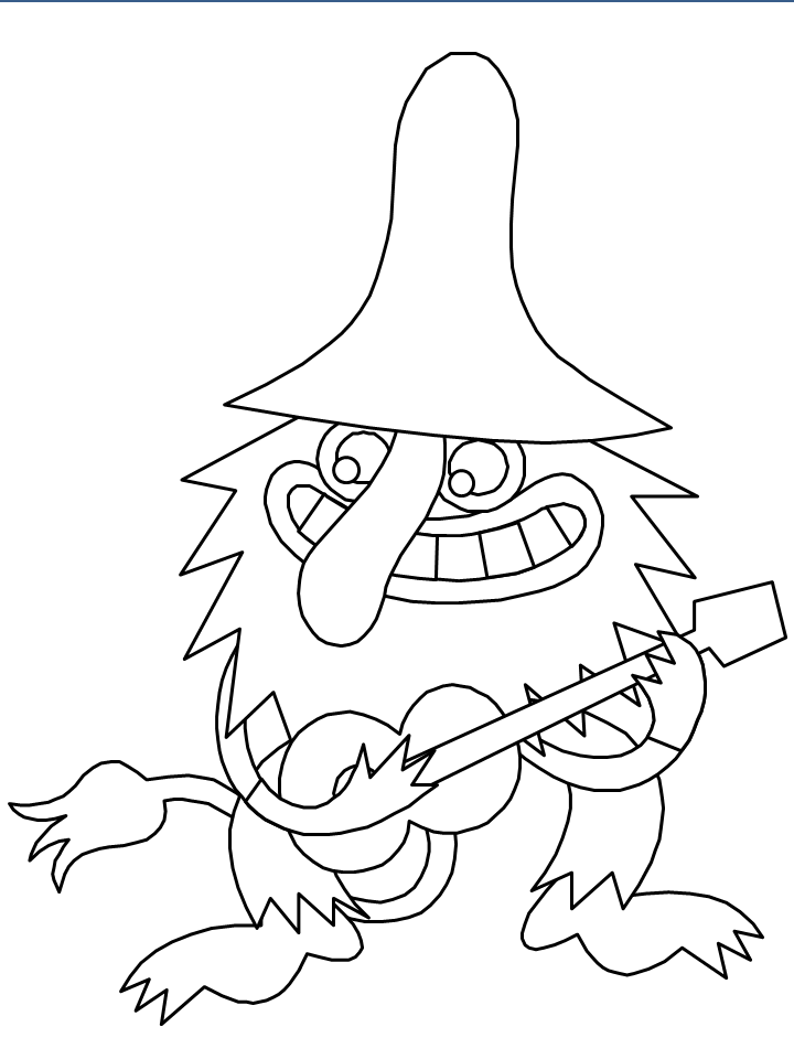 The Three Billy Goats Gruff Coloring Pages - Coloring Home